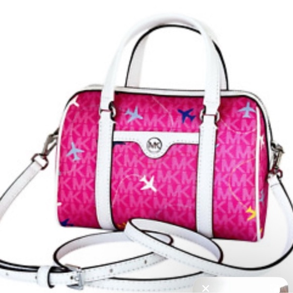 Michael Kors Handbags - MICHAEL KORS SMALL TRAVEL DUFFLE CROSSBODY